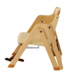 木製乳児用椅子　Ａ（黄）