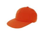 先生用カラー帽子橙