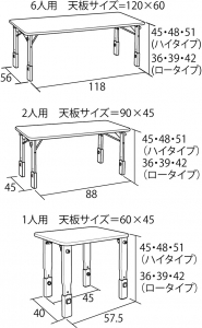 ▲6人用