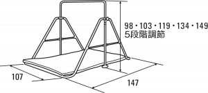 （鉄棒B）