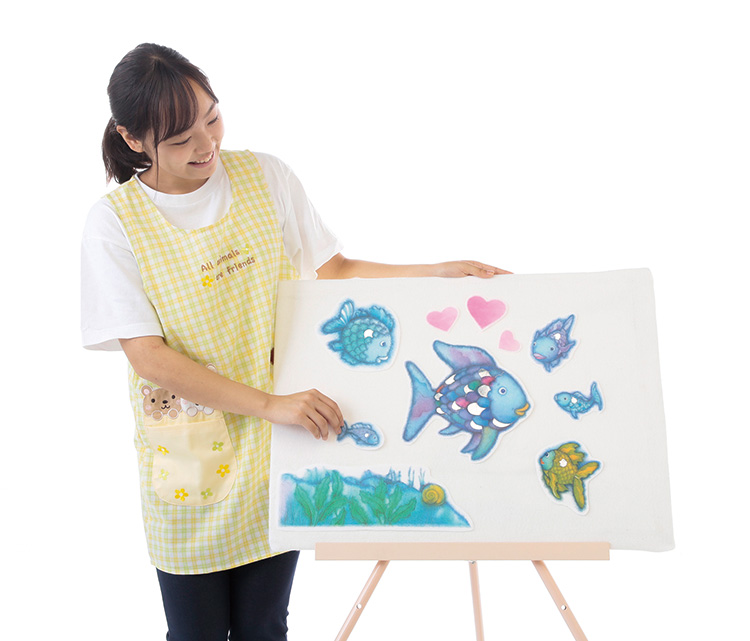 パネルシアター にじいろのさかな パネルシアターソフト 視聴覚教材 学研 保育用品webカタログ