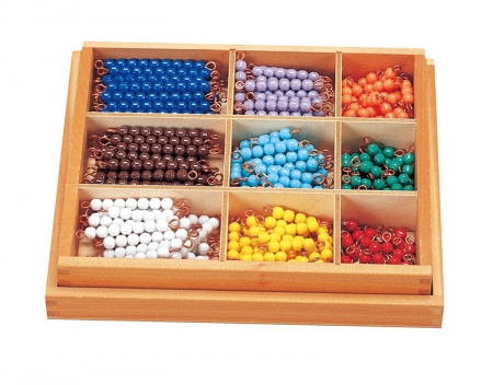 モンテ 色棒ビーズセット | 算数教具 | モンテッソーリ教具・書籍  