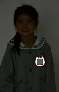 夜間　　光をぴかっと反射！_※写真はイメージです。