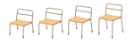 ＦＦ型椅子（塗装）合板　２歳児用