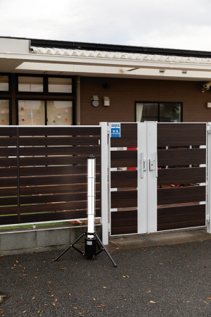 360°照射できるので、全体が見渡せます。