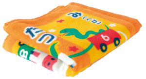 しっかり厚手のふわふわ生地です。