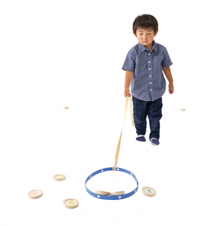 ▲使用例　慎重に！　力加減を学べます