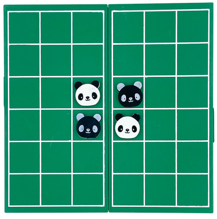 かわいいパンダが駒のオセロゲーム