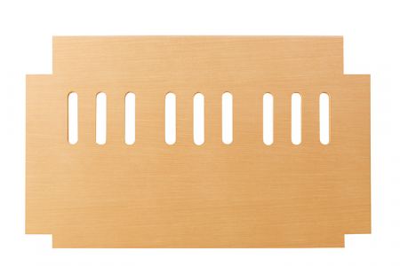 （ハイパネル）　見通し穴があるので圧迫感がありません。