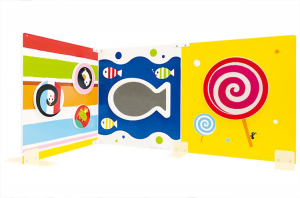 つなげるとパーテーションにも！