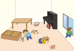 まちがいさがし（６場面12枚）誤