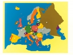 モンテ　地図パズル　ヨーロッパ