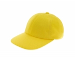 先生用カラー帽子黄