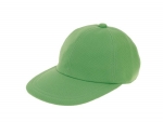 先生用カラー帽子黄緑