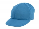 子ども用帽子１１色（裏白）青Ｕ