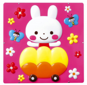 おはなのくるま・うさぎ