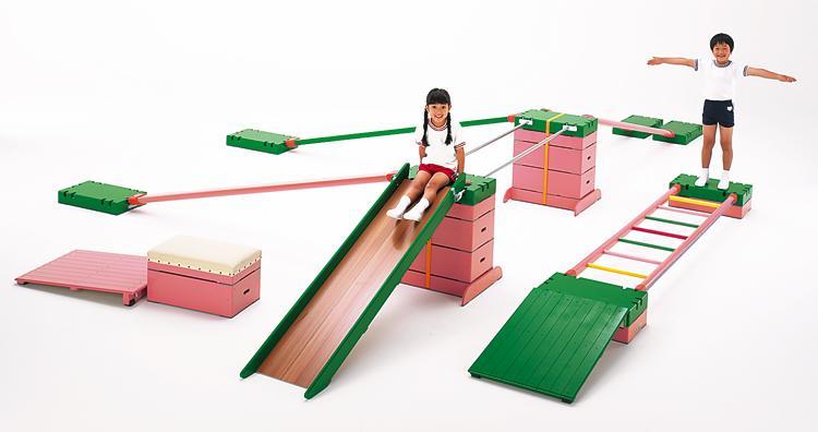 巧技台ｂセット 木製 巧技台 運動遊具 学研 保育用品webカタログ