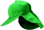 大人用日よけ帽子　緑